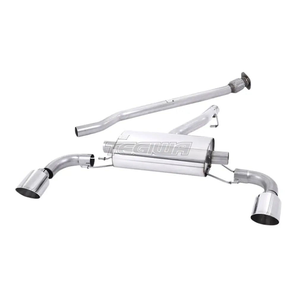 Milltek Subaru BRZ 2.0-litre 2012-2021 Secondary Cat-back Exhaust