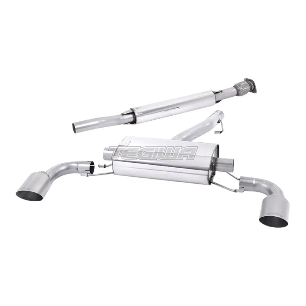 Milltek Subaru BRZ 2.0-litre 2012-2021 Secondary Cat-back Exhaust