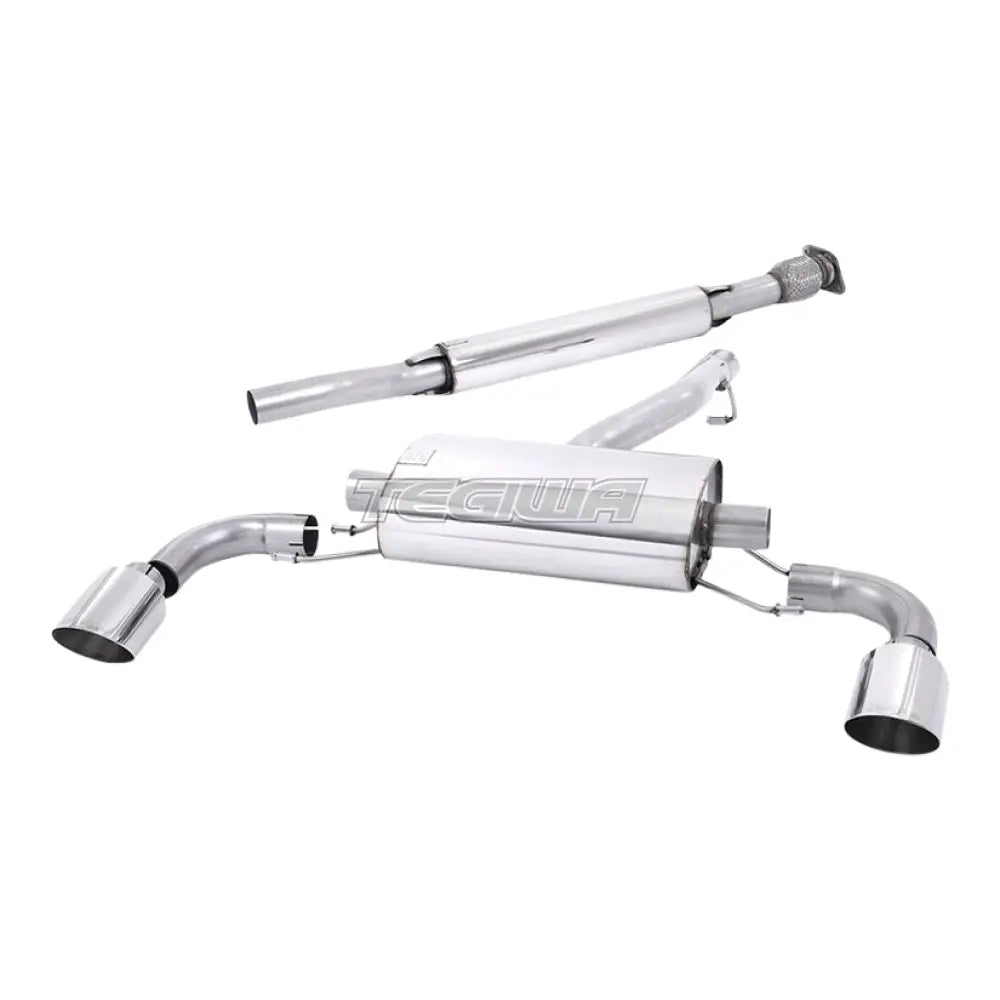 Milltek Subaru BRZ 2.0-litre 2012-2021 Secondary Cat-back Exhaust