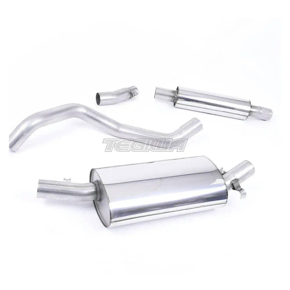 Milltek Volkswagen Golf Mk1 GTi 1976-1983 Downpipe-back Exhaust - Resonated