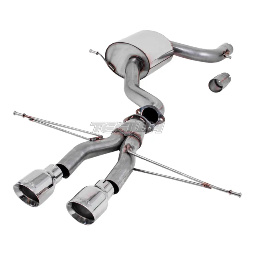 Milltek Volkswagen Golf Mk6 GTi 2.0 TSI 210PS 2009-2013 Cat-back Exhaust - Golf R Style with Polished Trims