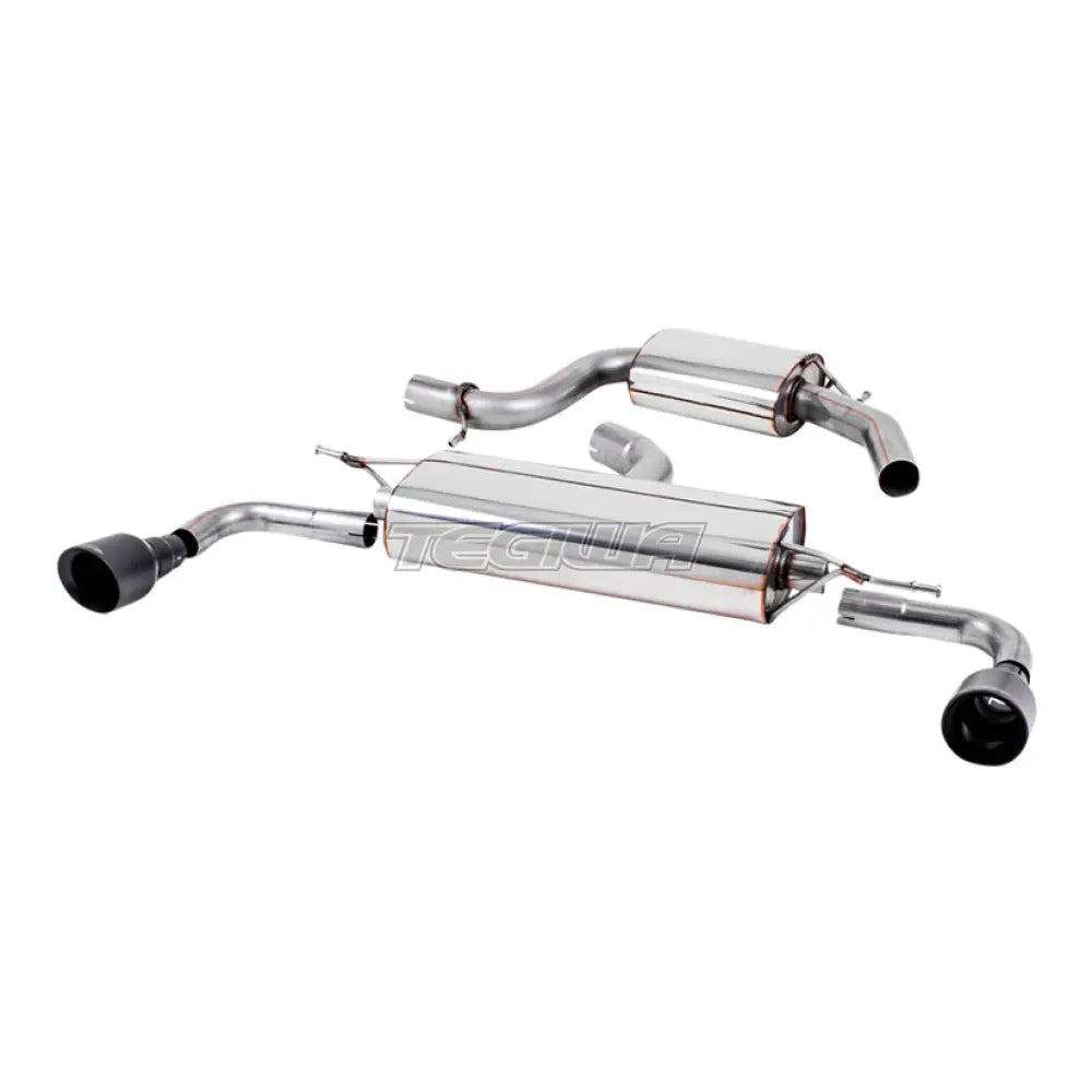 Milltek Volkswagen Golf Mk6 GTi 2.0 TSI 210PS 2009-2013 Cat-back Exhaust - Resonated with Black Trims