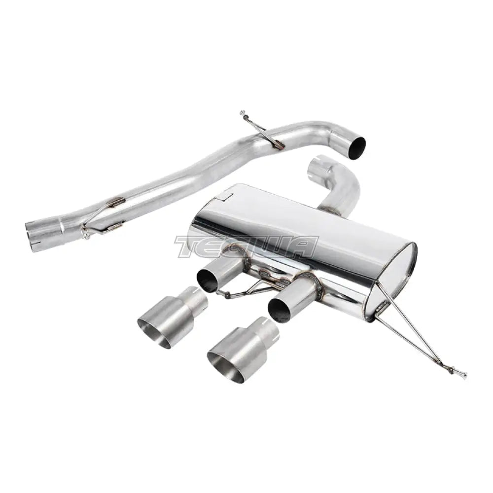 Milltek Volkswagen Golf Mk6 R 2.0 TFSI 270PS 2009-2013 Cat-back Exhaust - Non-Resonated - SSXVW219