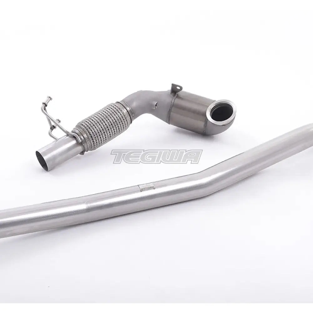 Milltek Volkswagen Golf Mk7.5 R Estate / Variant 2.0 TSI 310PS (Non-GPF Equipped Models Only) 2018-2019 Cast Downpipe with Race Cat Exhaust - Fits with Milltek System