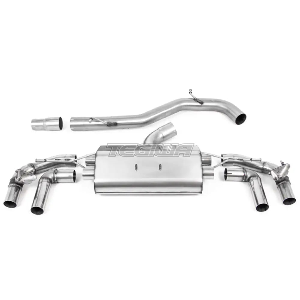 Milltek Volkswagen Golf Mk8 R 2.0 TSI 320PS (GPF Equipped Models Only) 2021-2023 Particulate Filter-back Exhaust