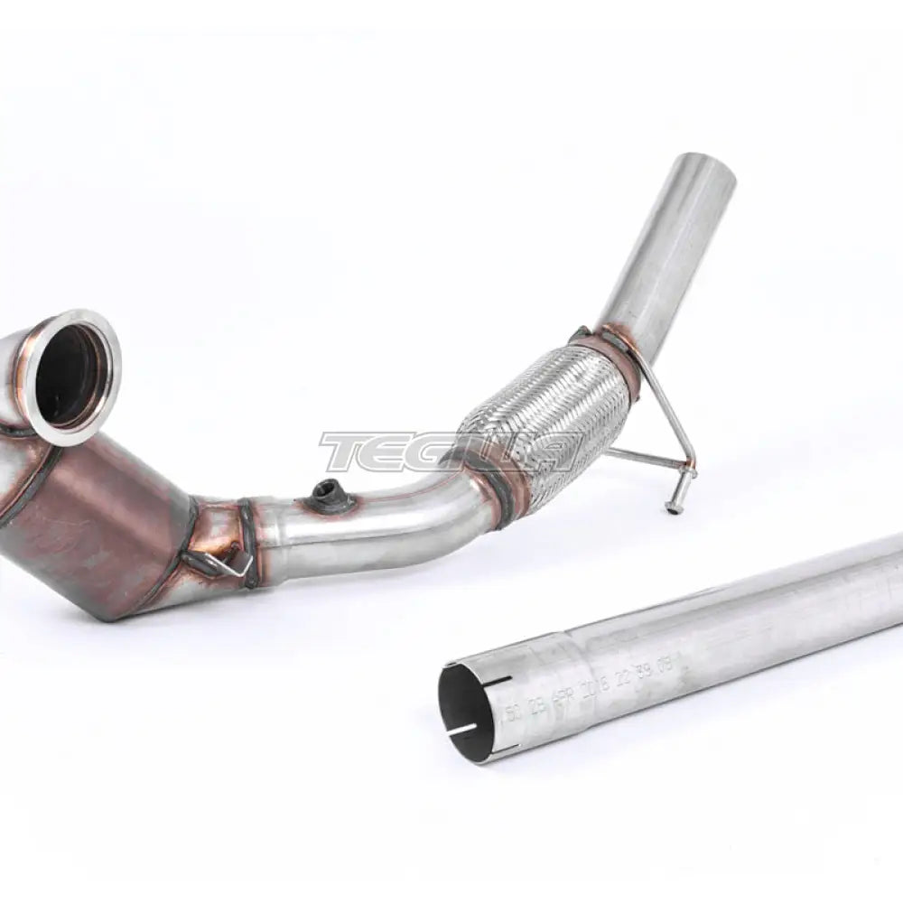 Milltek Volkswagen Polo GTI 1.8 TSI 192PS (3 & 5 door) 2015-2018 Large Bore Downpipe and Hi-Flow Sports Cat Exhaust - Fits with Milltek System