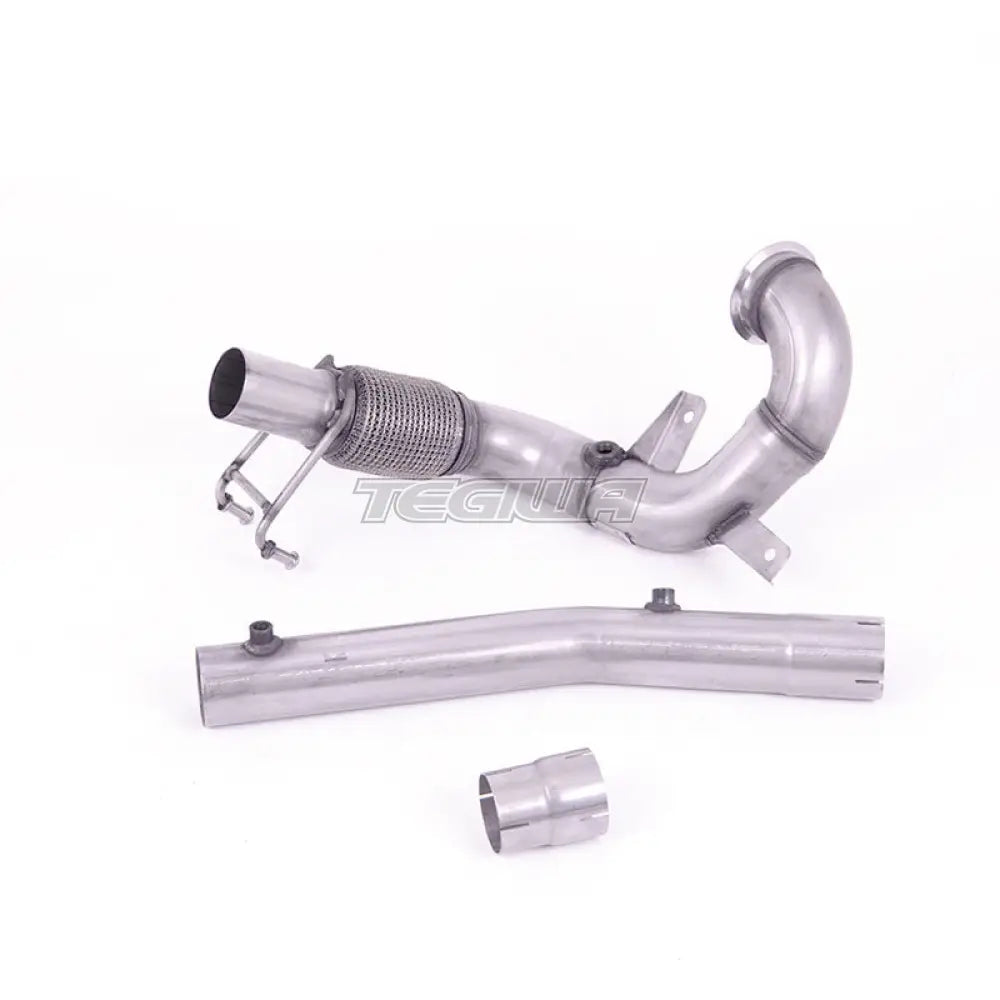 Milltek Volkswagen Polo GTI 2.0 TSI (AW 5 Door) - GPF/OPF Models Only 2019-2023 Large-bore Downpipe and De-cat Exhaust - Non-Resonated Fits with OE System - SSXVW562