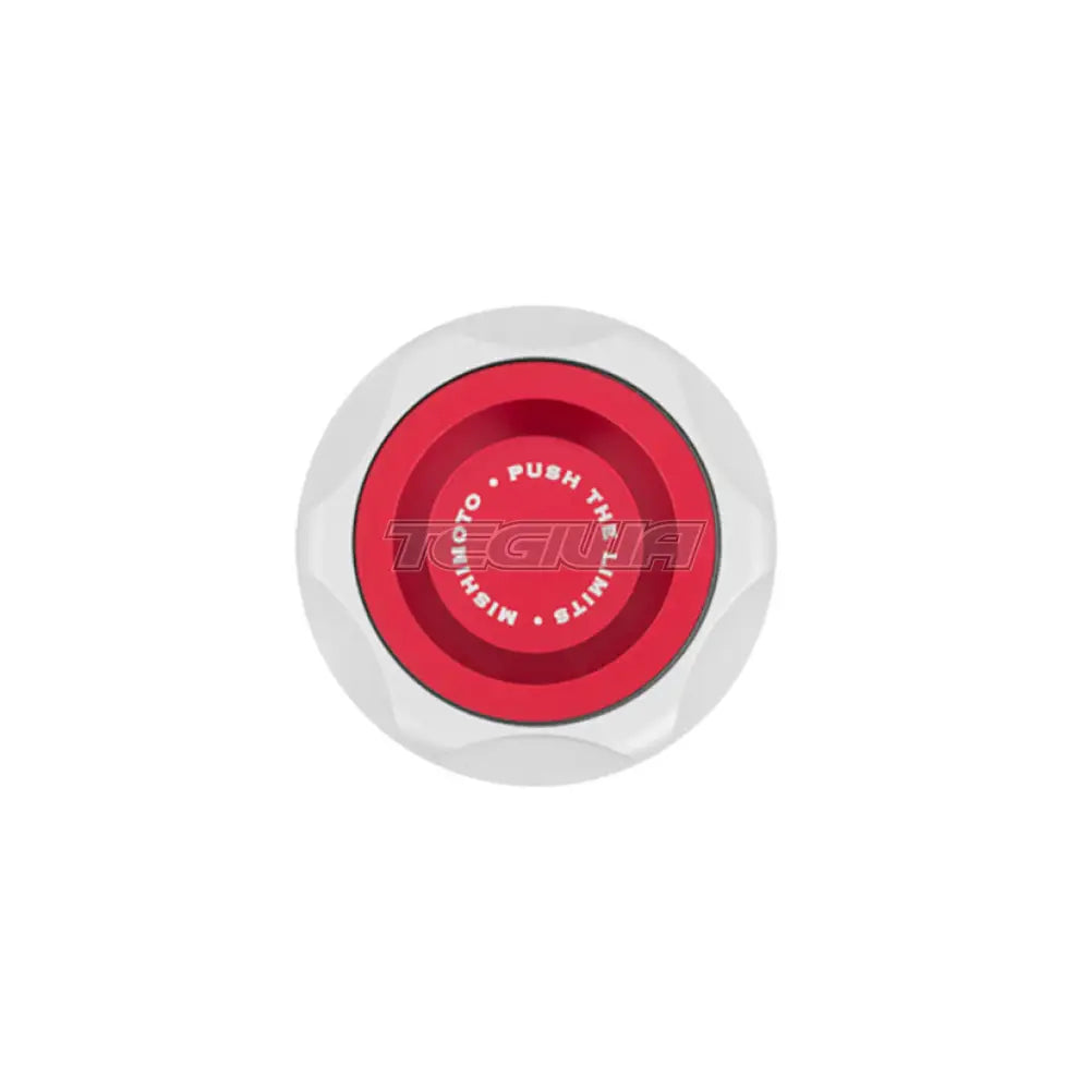 Mishimoto Acc Oil Filler Caps For Toyota Cap Red - Clearance Engine Bay