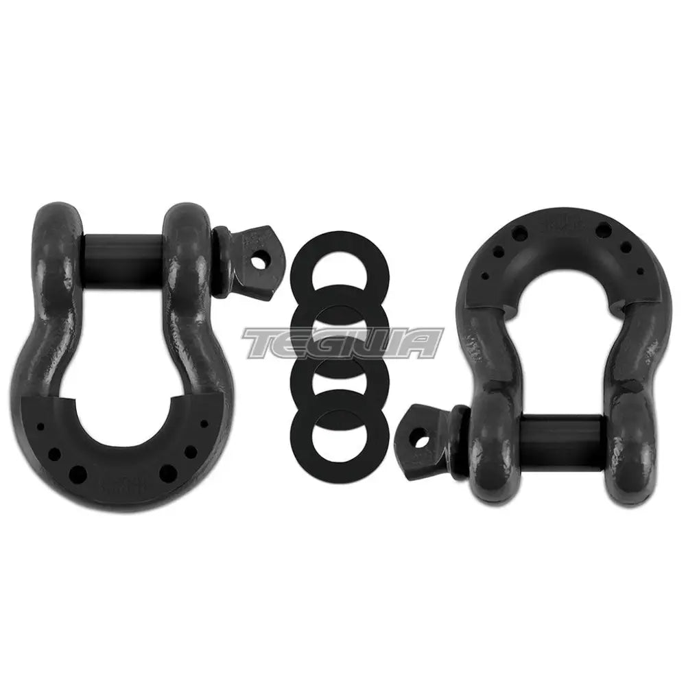 Mishimoto Borne Off-Road 3 4-in Steel D-Ring Shackle Set 2 Pieces