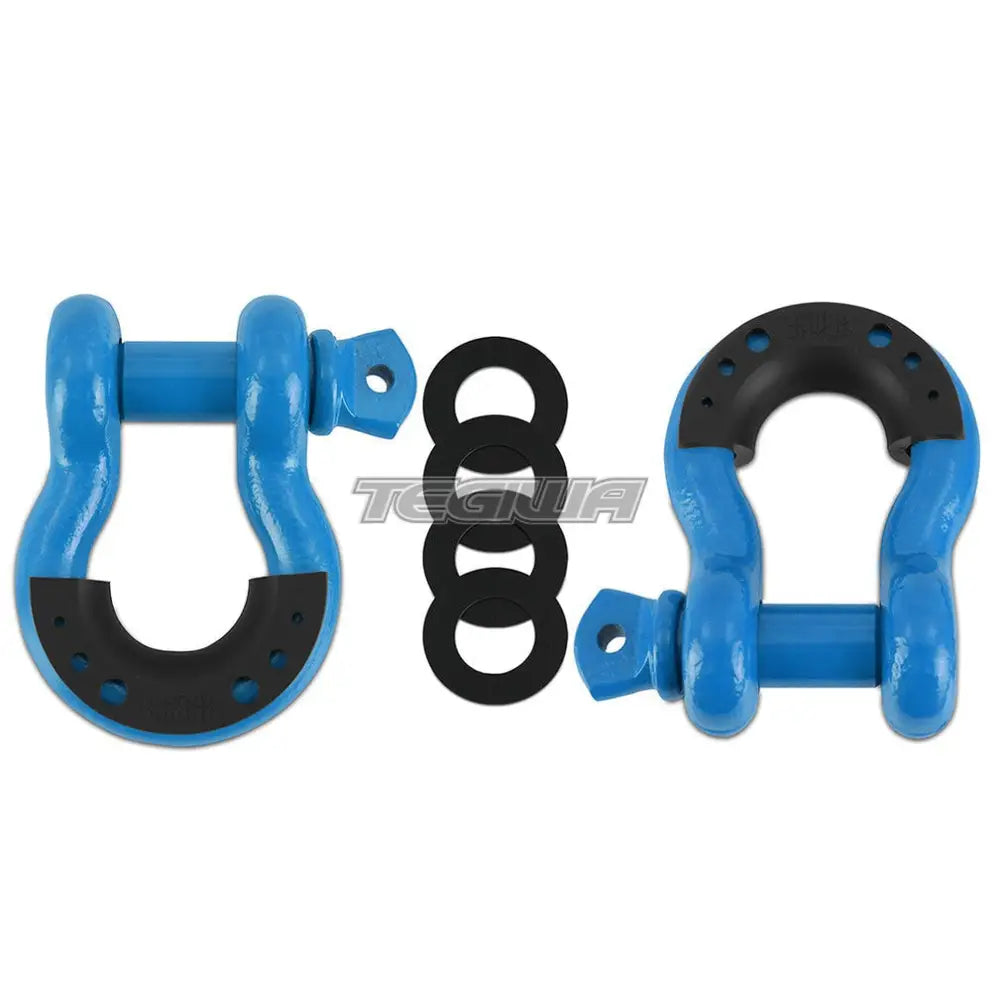 Mishimoto Borne Off-Road 3 4-in Steel D-Ring Shackle Set 2 Pieces