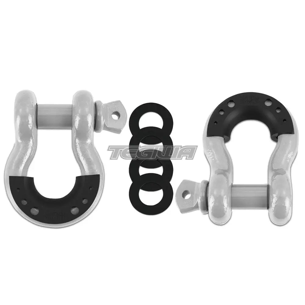 Mishimoto Borne Off-Road 3 4-in Steel D-Ring Shackle Set 2 Pieces