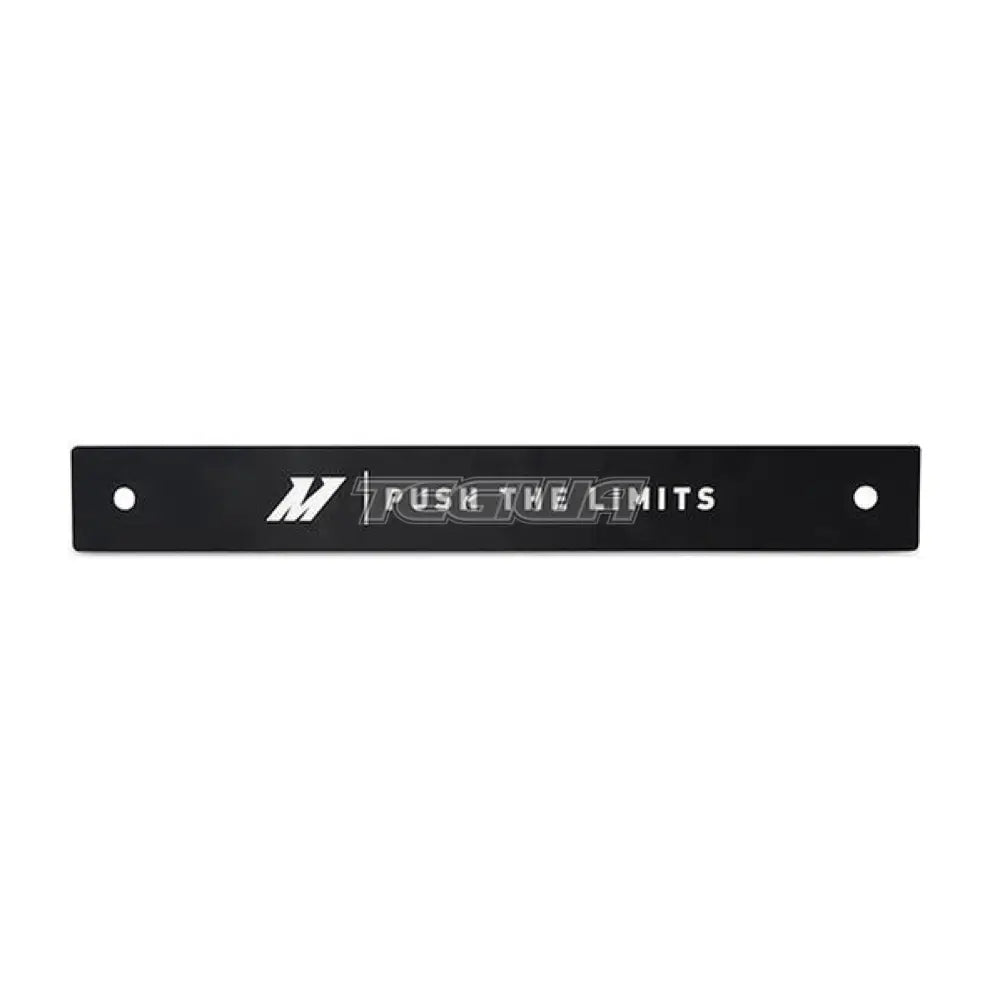 Mishimoto License Plate Delete Black