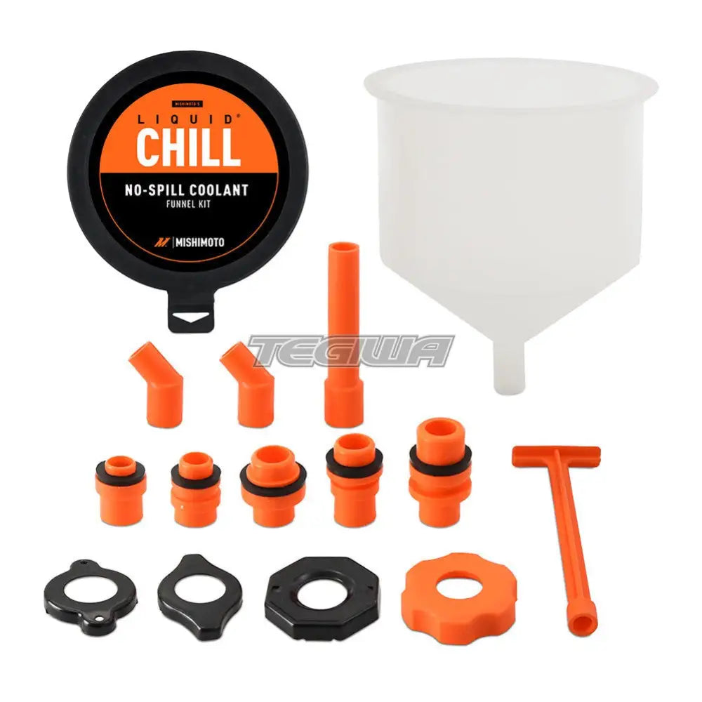 Mishimoto No-Spill Coolant Funnel Kit 15 Piece