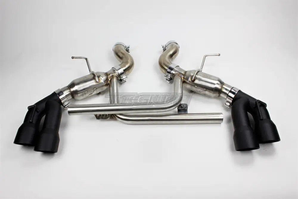 Mishimoto Quad Tip Pro Axleback Exhaust System Chevrolet Camaro SS 16+