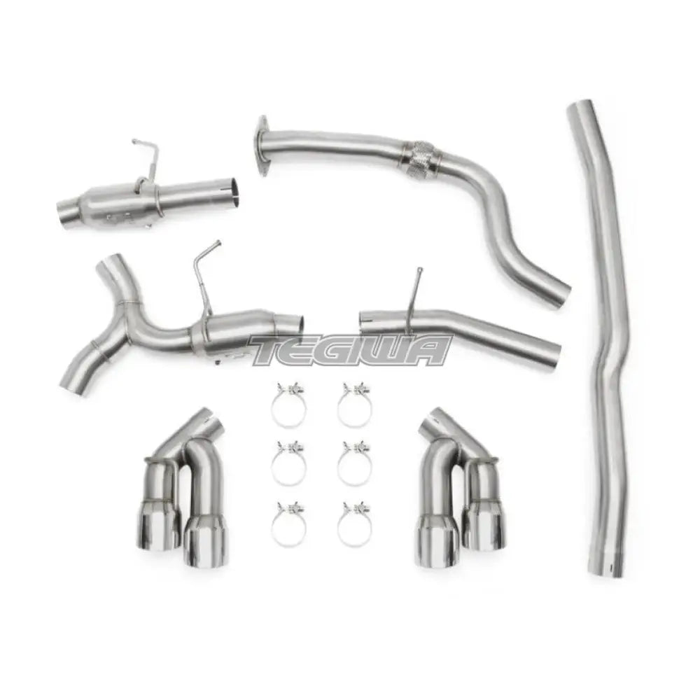 Mishimoto Quad Tip Pro Cat-Back Exhaust System Chevrolet Camaro 2.0T 16+