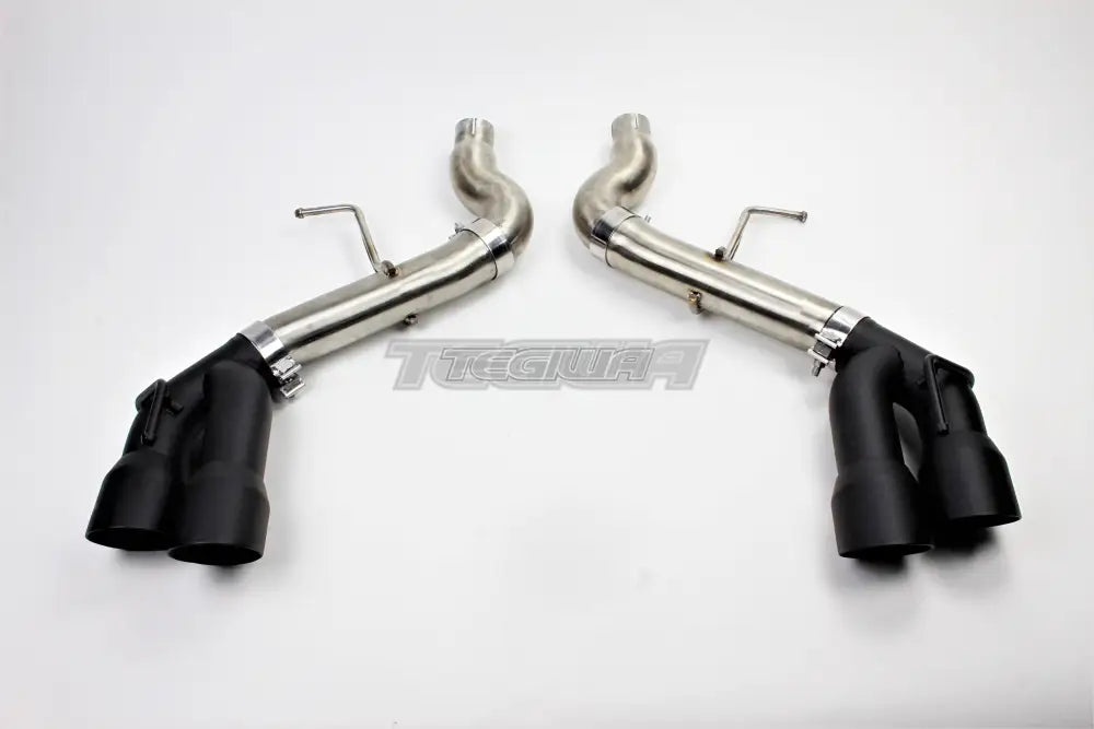 Mishimoto Quad Tip Race Axleback Exhaust System Chevrolet Camaro SS 16+