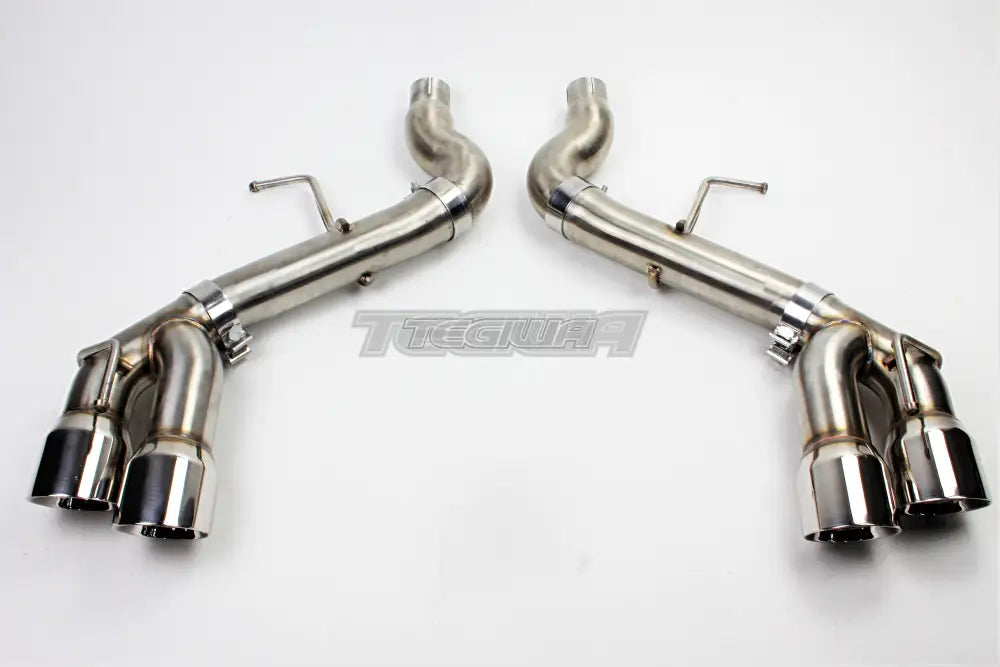 Mishimoto Quad Tip Race Axleback Exhaust System Chevrolet Camaro SS 16+