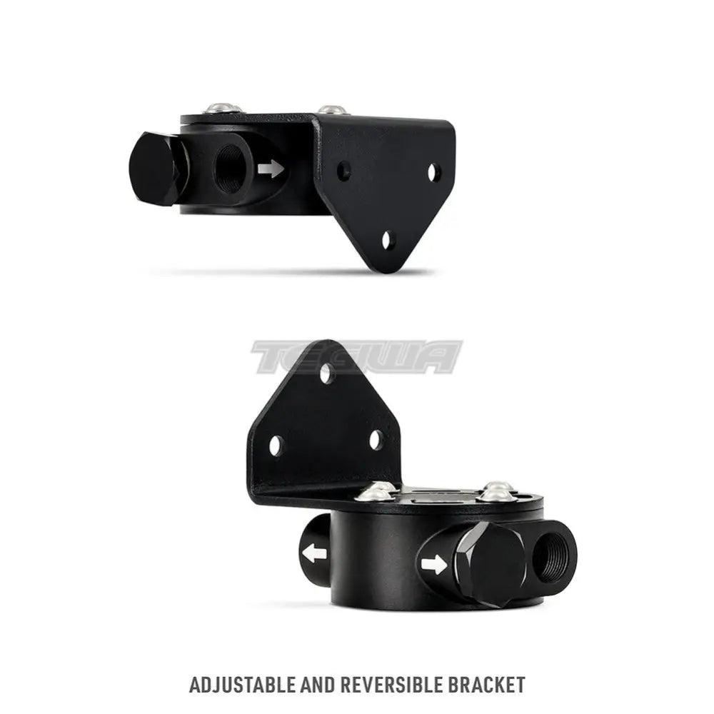 Mishimoto Remote Oil Filter Mount Black