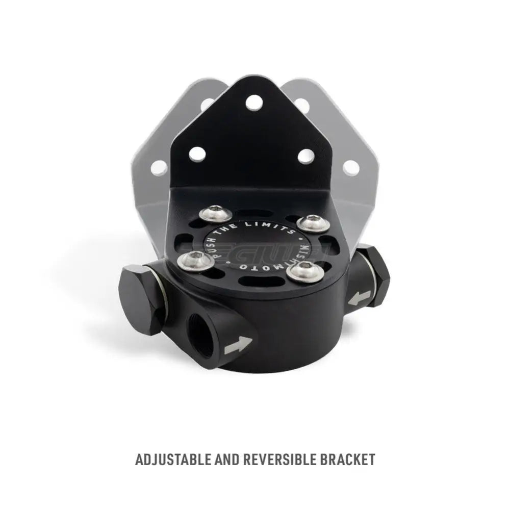 Mishimoto Remote Oil Filter Mount Black