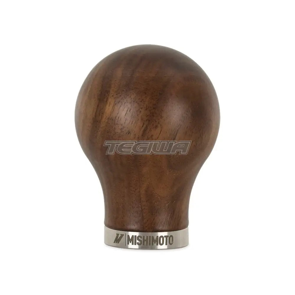 Mishimoto Round Steel Core Wood Shift Knob