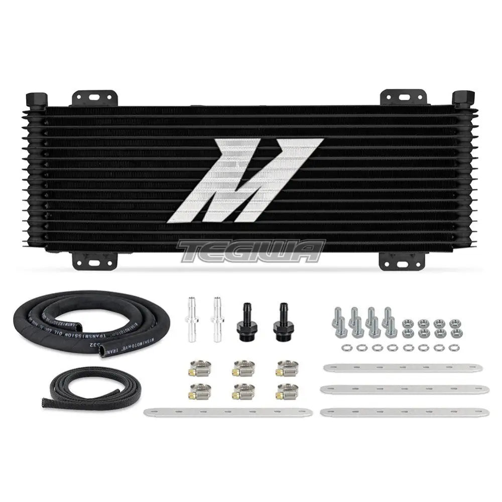 Mishimoto Universal 13-Row Stacked Plate Transmission Cooler Powder Coated 22.85-in X 7.10-in X 1.25-in Core