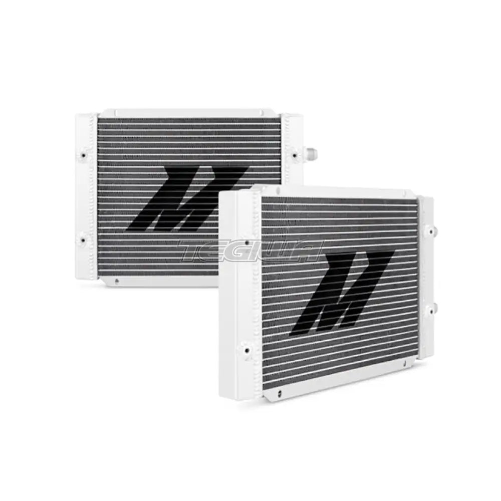 Mishimoto Universal 25 Row Dual Pass Oil Cooler Silver - Clearance Coolers