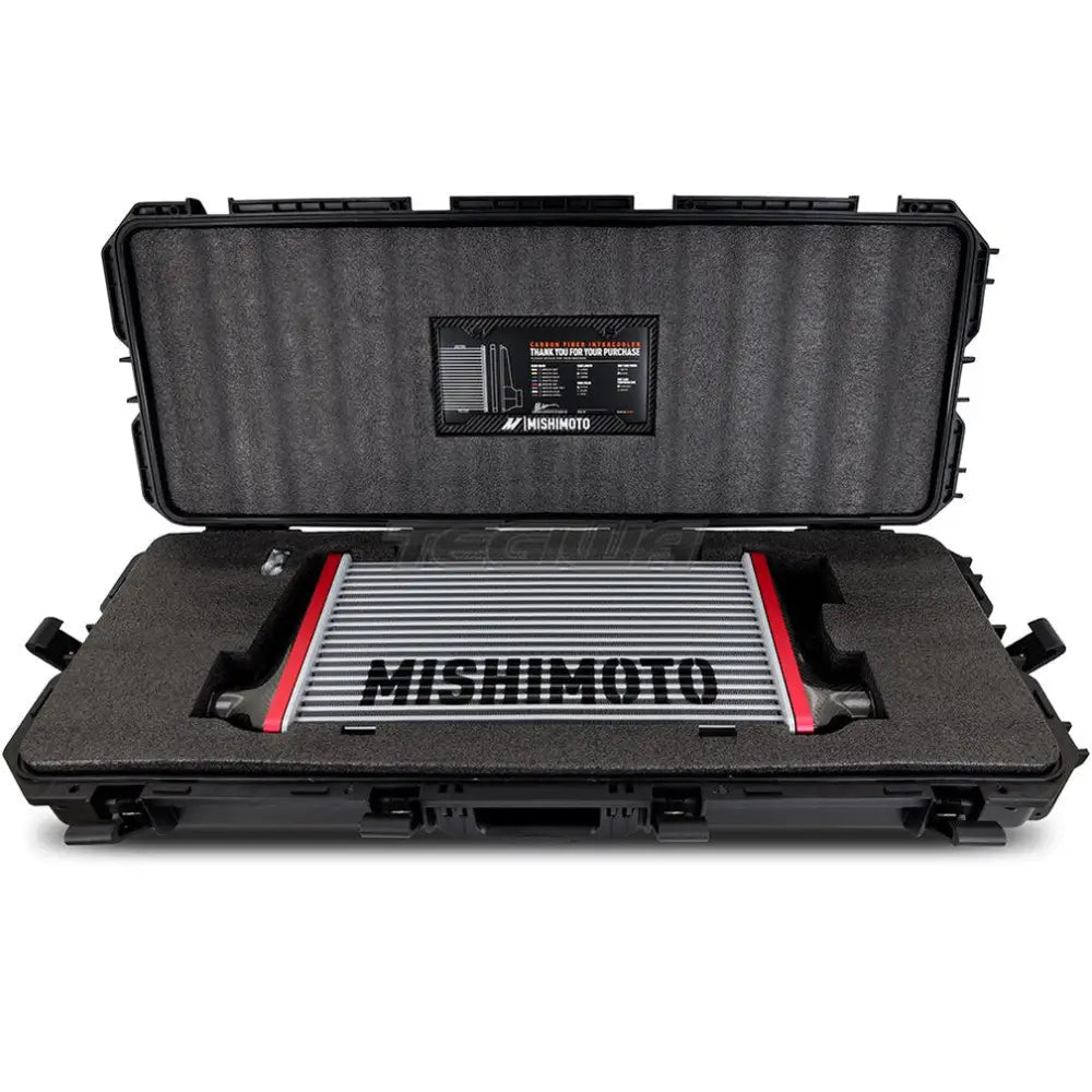 Mishimoto Universal Intercooler 525mm With Carbon Fibre Offset End Tanks