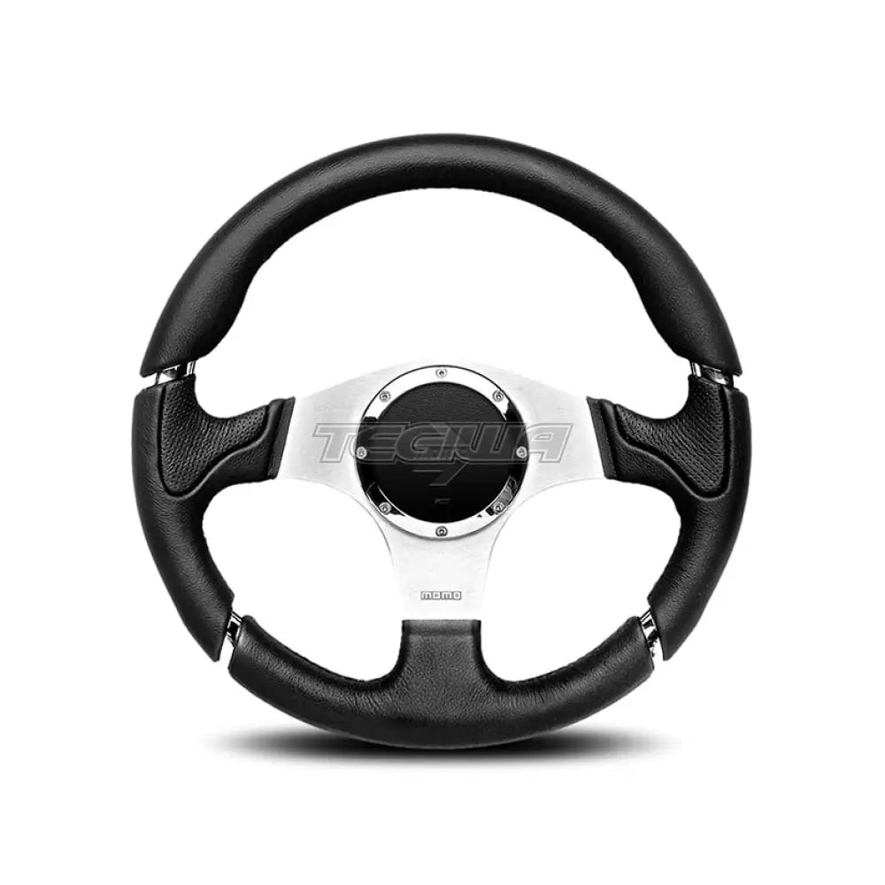 Momo Millenium - Black Leather Steering Wheel 320Mm 350Mm Wheels And Accessories