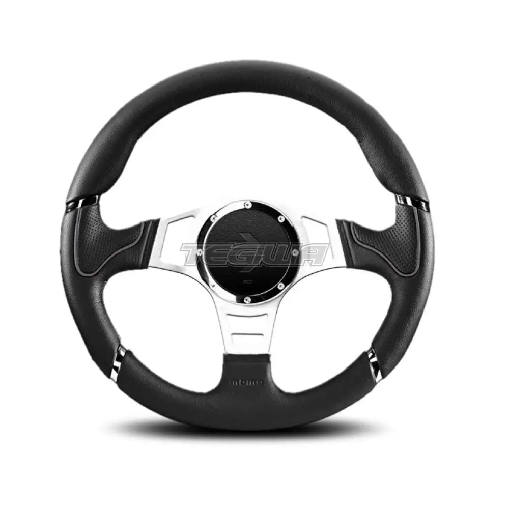 Momo Millenium Sport - Black/Grey Profile 350Mm Steering Wheels And Accessories