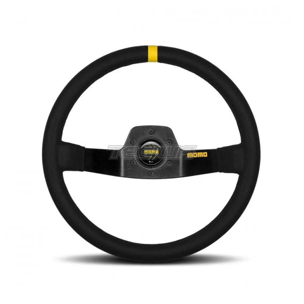 Momo Model 02 - Black Steering Wheel 350Mm Wheels And Accessories