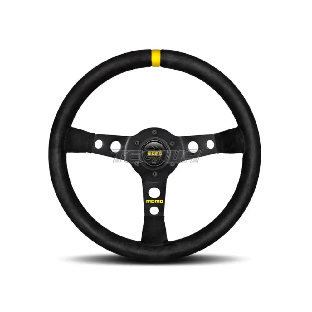 Momo Model 07 - Black Steering Wheel 350Mm Wheels And Accessories