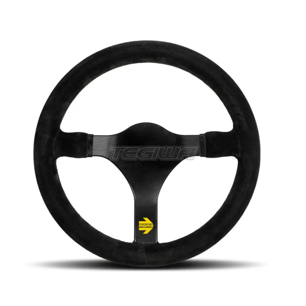 Momo Model 31 - Black Suede Steering Wheel 320Mm 340Mm Wheels And Accessories