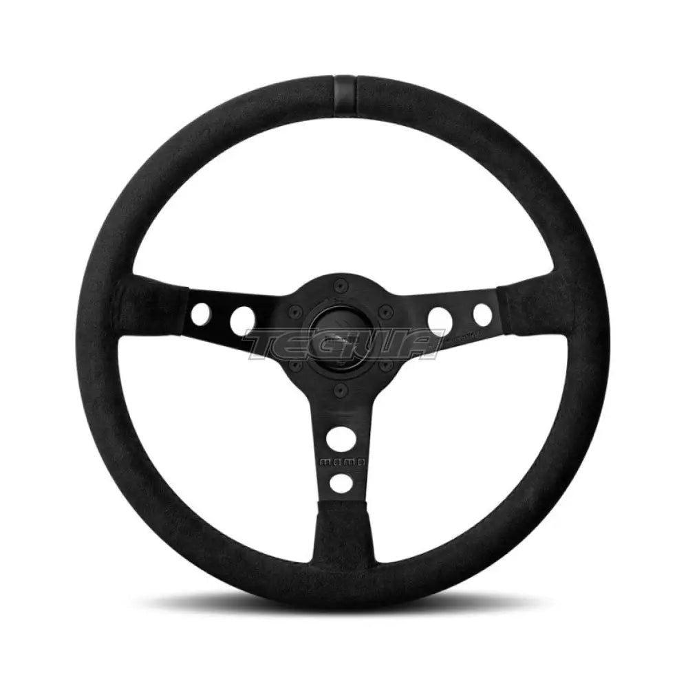 Momo Model07 - Black Edition Blk Microfibre 350Mm Steering Wheels And Accessories