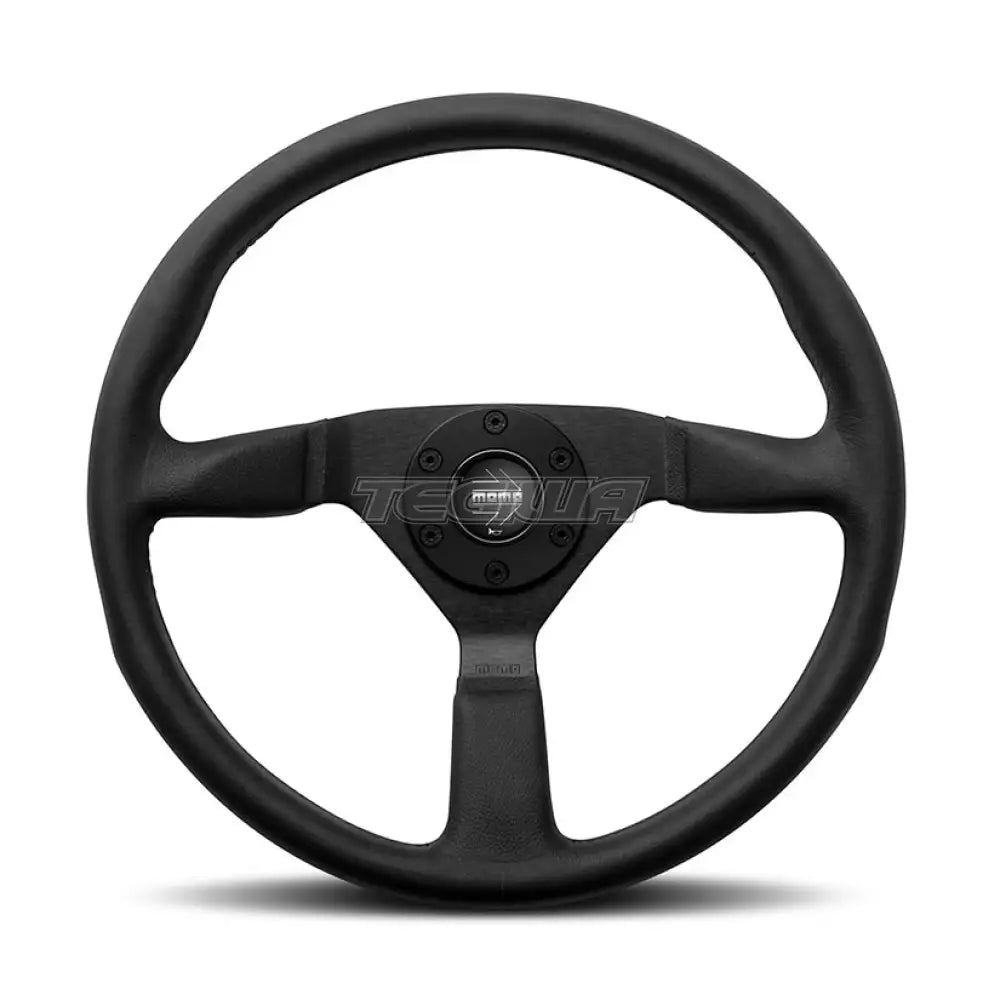 Momo Montecarlo Steering Wheel 350Mm-380Mm Black Leather 380Mm Wheels And Accessories