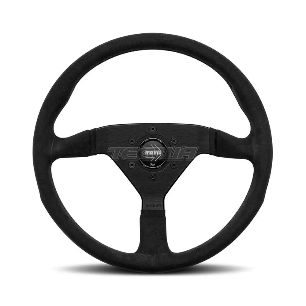 Momo Montecarlo Steering Wheel 350Mm-380Mm Black Microfibre 350Mm Wheels And Accessories