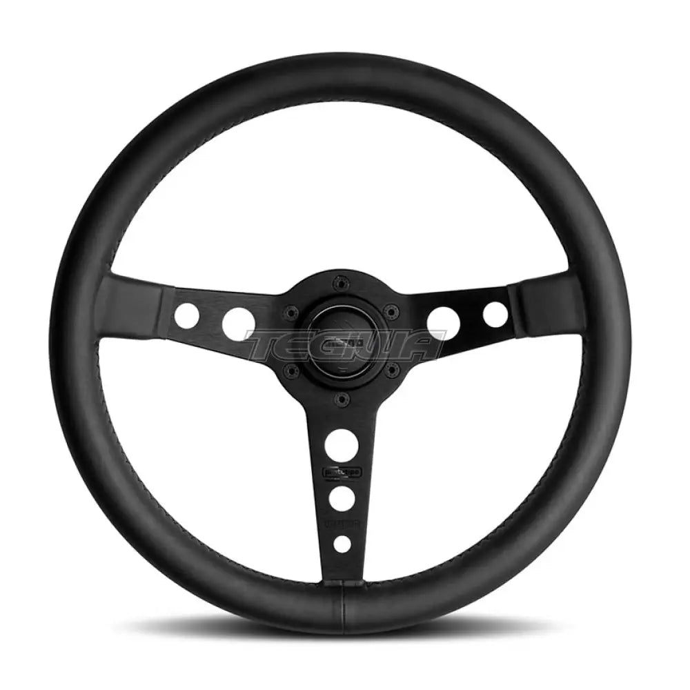 Momo Prototipo Steering Wheel 320Mm-370Mm Black Edition - Black/Black 350Mm Wheels And Accessories