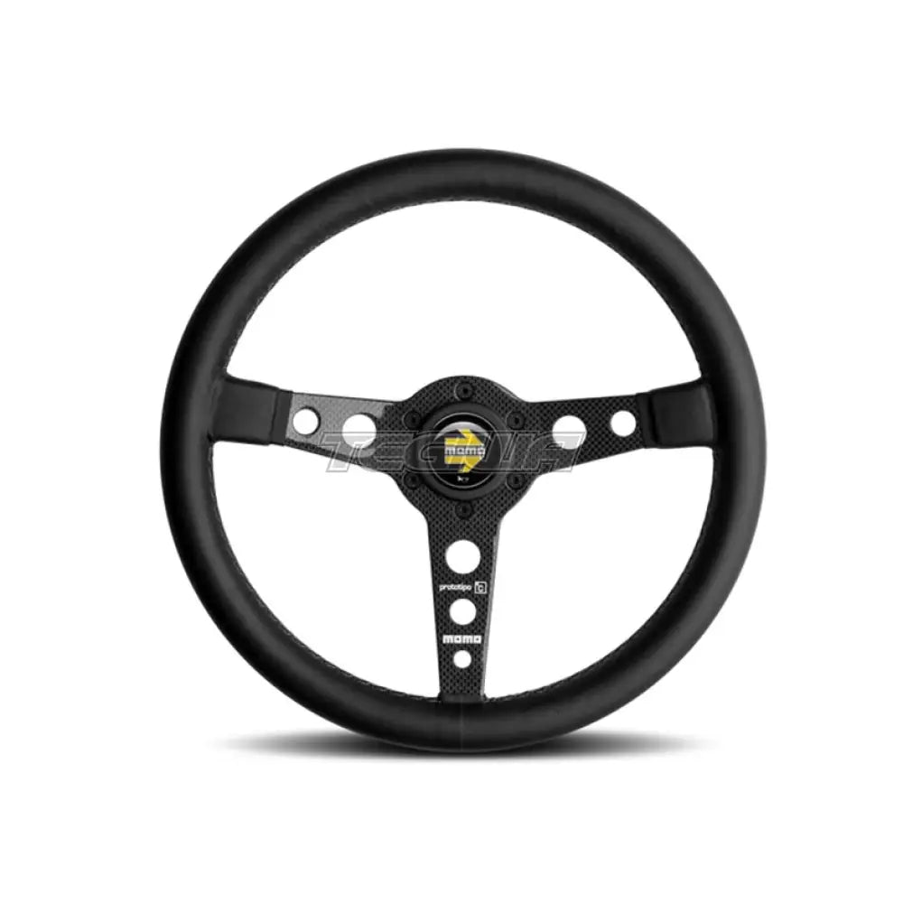 Momo Prototipo Steering Wheel 320Mm-370Mm Carbon 6C - Carbon/Black 350Mm Wheels And Accessories