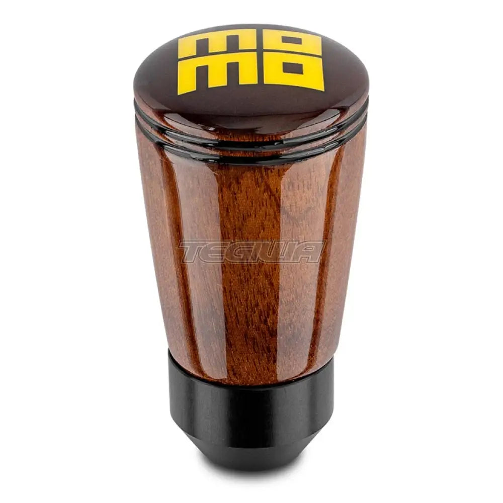 Momo Sk 50 Gear Knob Glossy Heritage Mahogony Wood