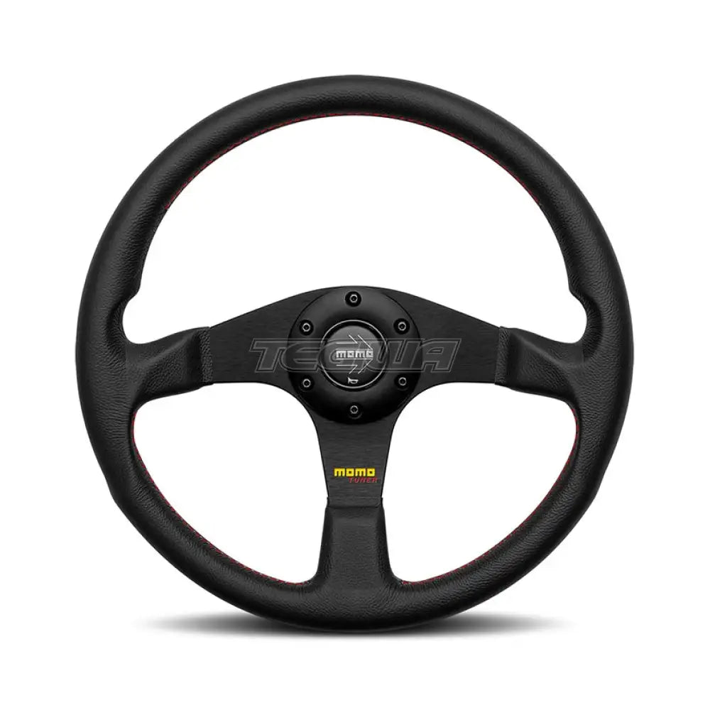 Momo Tuner - Black Leather 350Mm Steering Wheel Wheels And Accessories