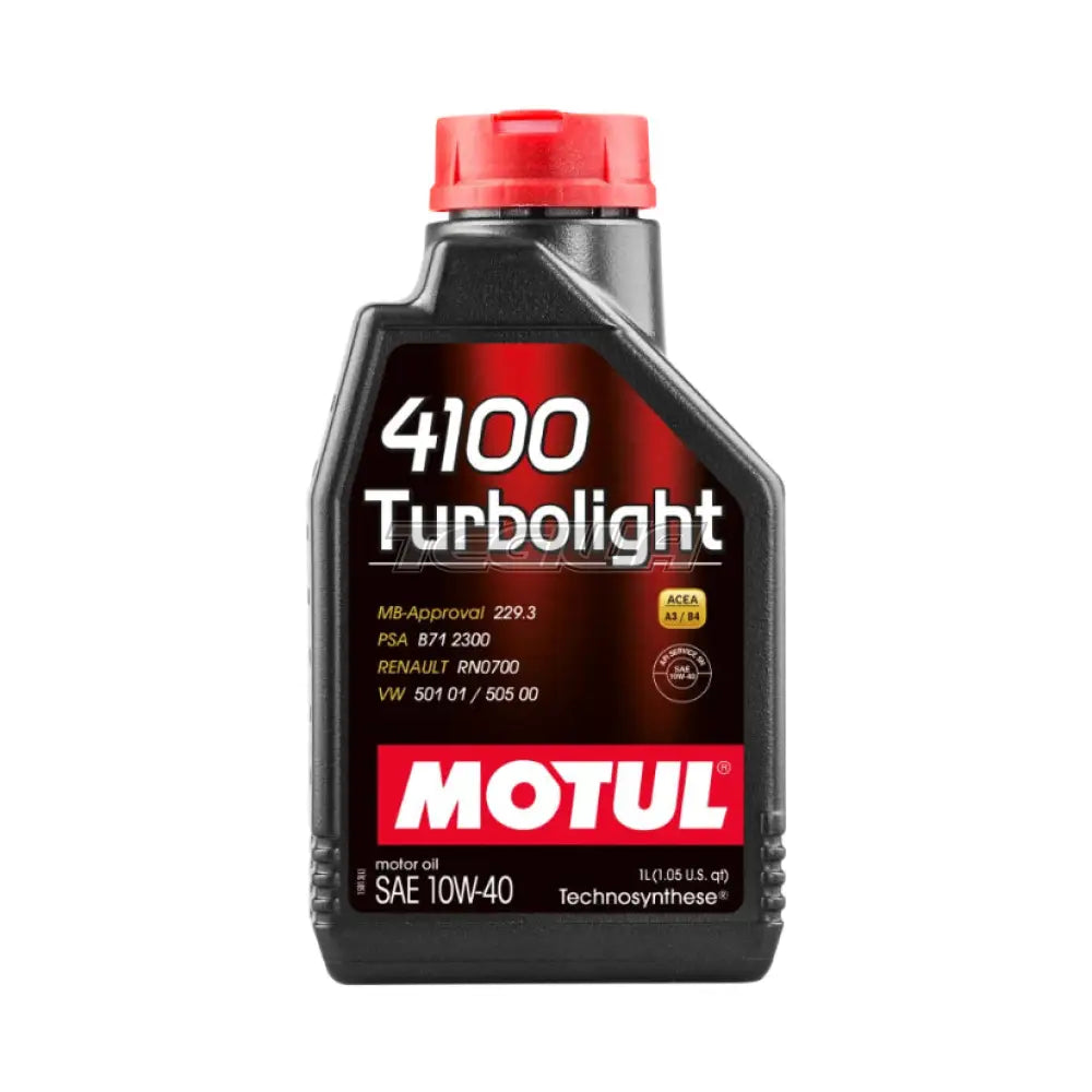 Motul 4100 Turbolight Engine Oil 10W-40