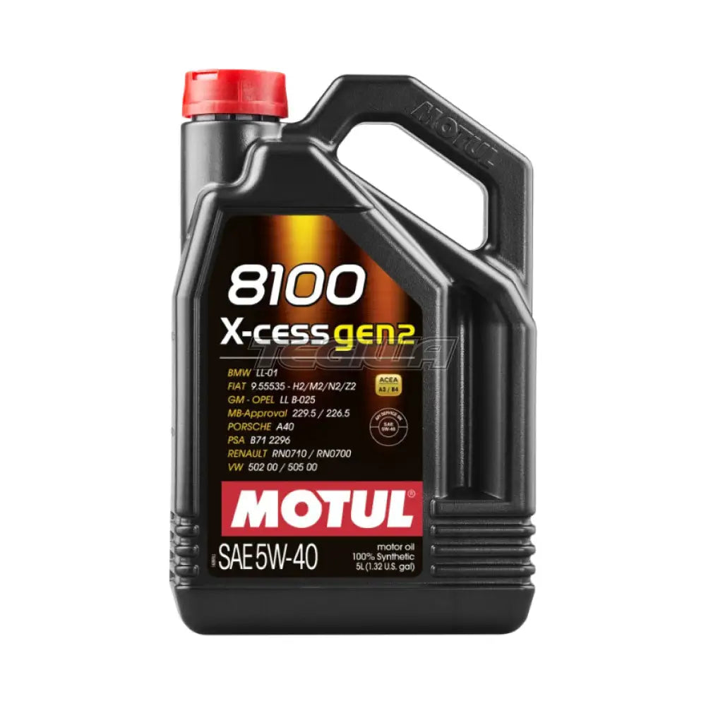 Motul 8100 X-Cess Engine Oil Gen2 5W-40