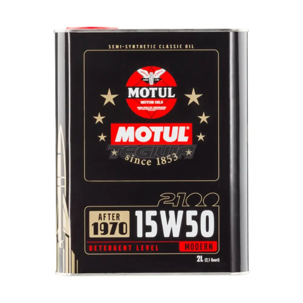 Motul Classic 2100 Engine Oil 15W50 2 Litre