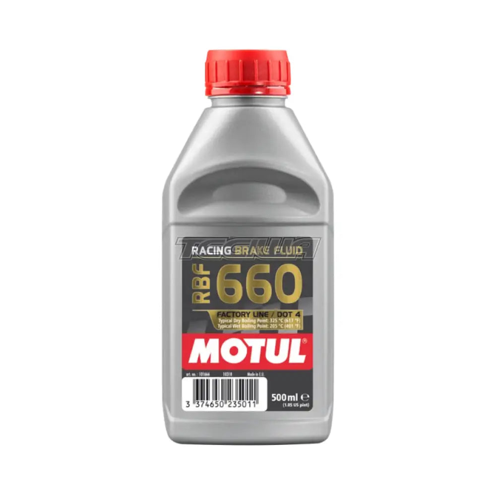 Motul RBF 660 Factory Line Dot 4 Brake Fluid 500ml