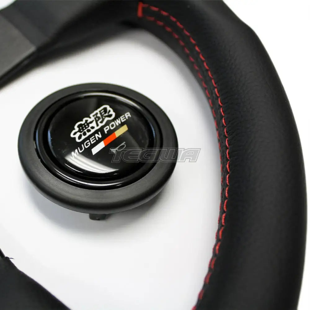 Mugen III 350mm Racing Steering Wheel Leather