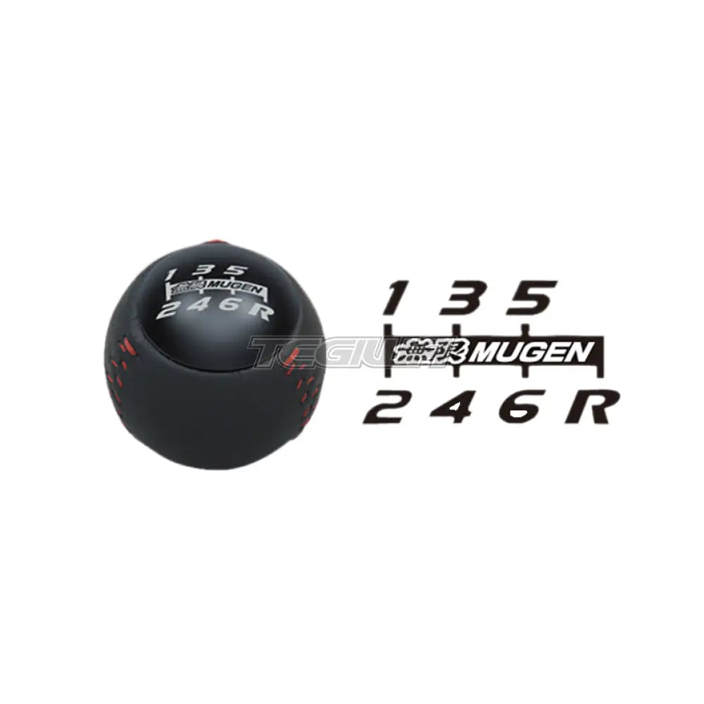 Mugen Leather Gear Shift Knob