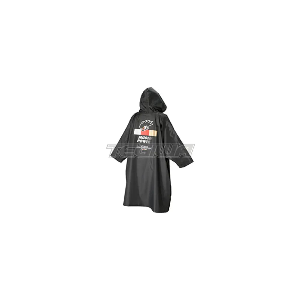 Mugen Team Hooded Poncho Black