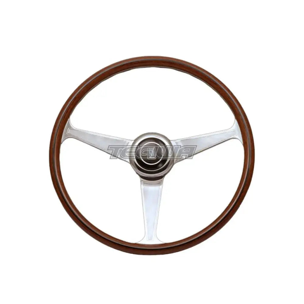 Nardi Anni '60 Wood Steering Wheel Wood with Glossy Spokes 380mm