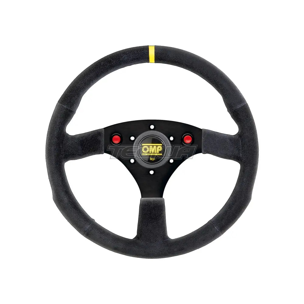 Omp 320Mm Alu S Black Steering Wheel Wheels And Accessories