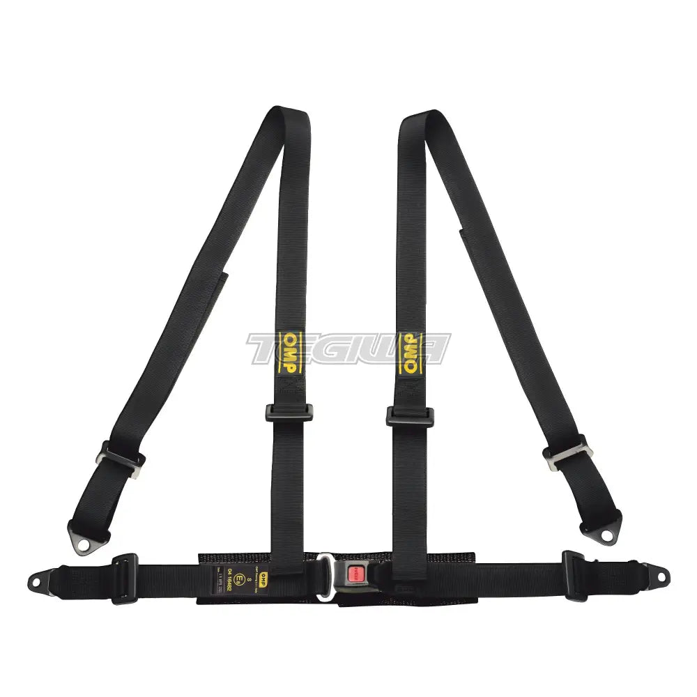 Omp 4 Point Ece Harness - Road Black Harnesses