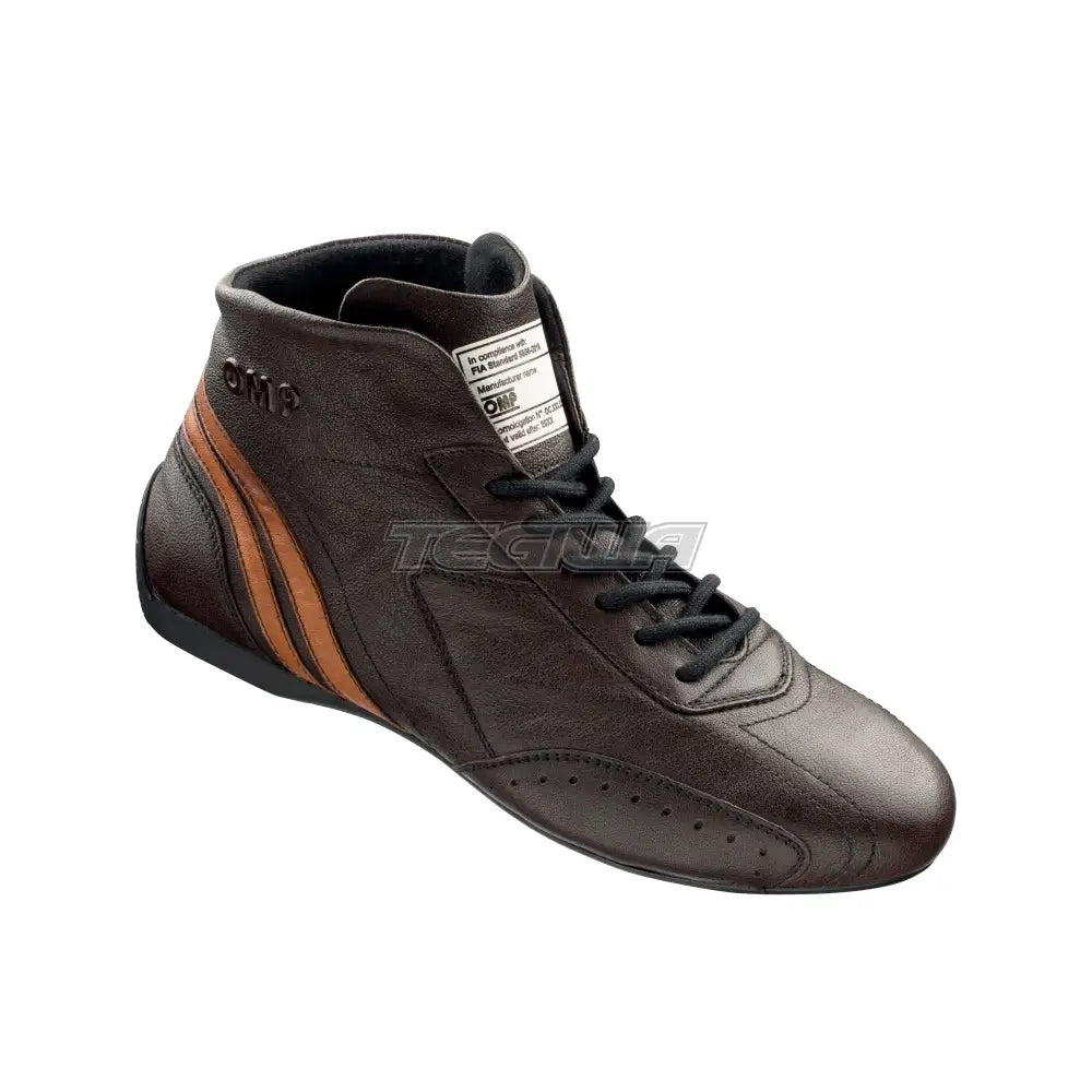 Omp Carrera Low Boots Fia 8856-2018 Dark Brown / Eu Size 37